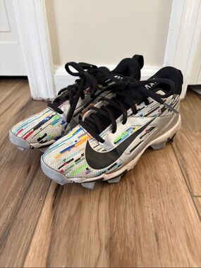 Nike Kids Sneakers - Black with Multicolor Accents